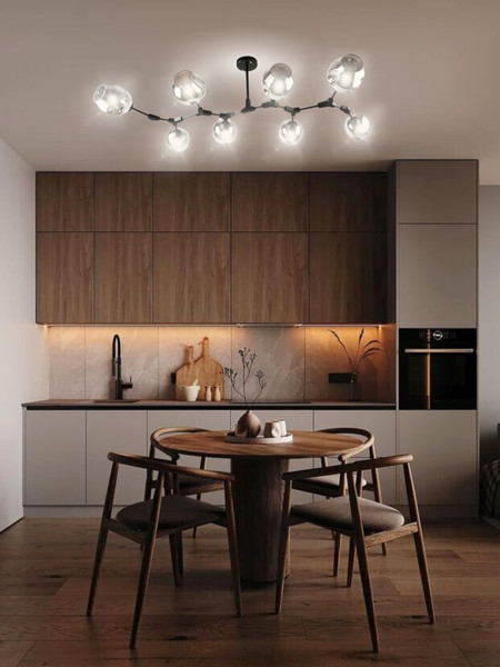 Изображение товара Люстра Aitin-Pro НПБ 02-8x60-105 / 4572/8B (черный)