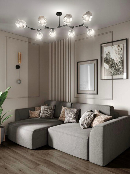 Изображение товара Люстра Aitin-Pro НПБ 02-8x60-105 / 4572/8B (черный)