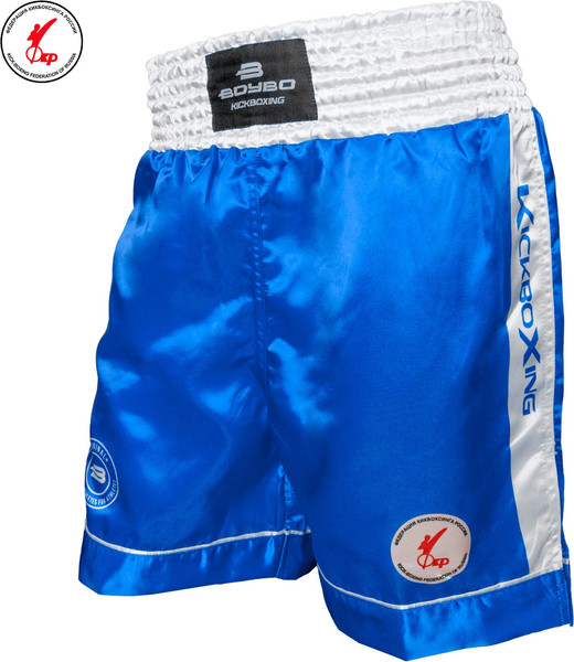 Изображение товара Шорты для бокса BoyBo Knock Out IK-33 Для кикбоксинга (XL, синий)