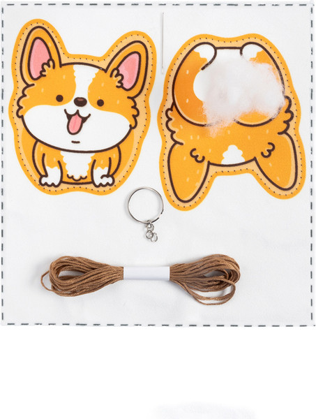 Изображение товара Набор для творчества Десятое королевство Брелок своими руками Корги / 05617