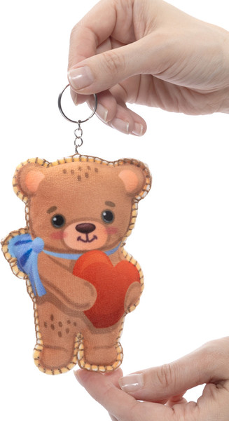 Изображение товара Набор для творчества Десятое королевство Брелок своими руками Мишка / 05614