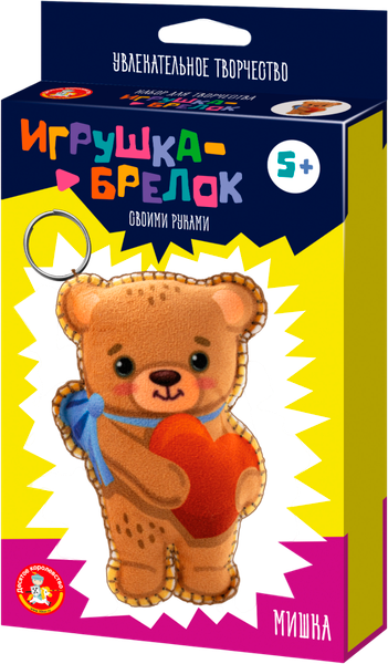 Изображение товара Набор для творчества Десятое королевство Брелок своими руками Мишка / 05614