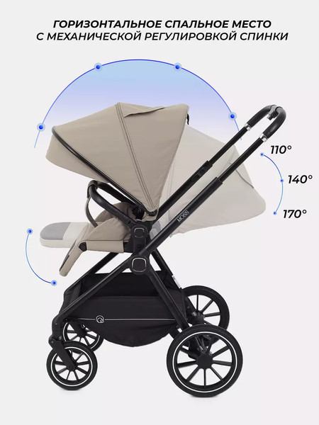 Изображение товара Детская универсальная коляска Rant Moss 2 в 1 / RA321 (Beige)