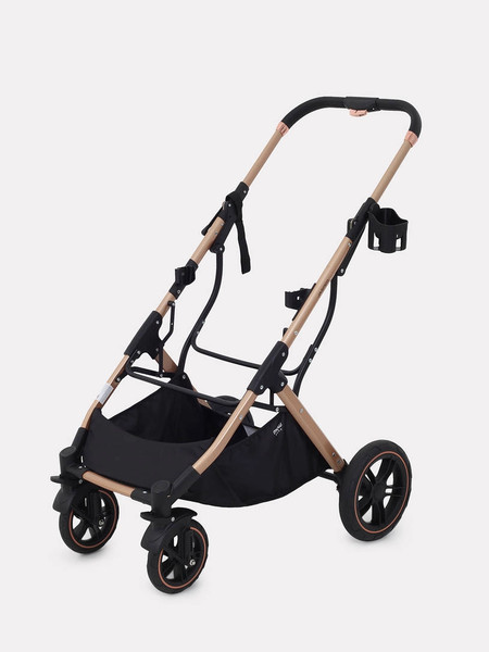 Изображение товара Детская универсальная коляска MOWbaby Jasper 3 в 1 / MB022 (Gold Black)