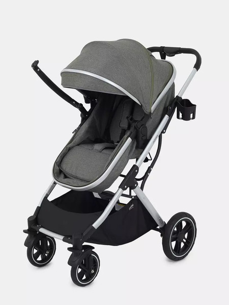 Изображение товара Детская универсальная коляска MOWbaby Jasper 3 в 1 / MB022 (Silver Green)
