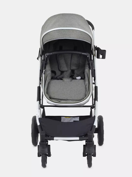 Изображение товара Детская универсальная коляска MOWbaby Jasper 3 в 1 / MB022 (Silver Green)