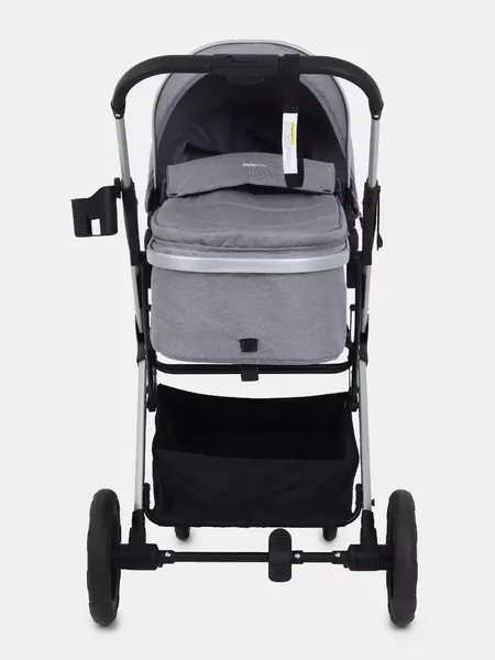 Изображение товара Детская универсальная коляска MOWbaby Jasper 3 в 1 / MB022 (Silver Grey)