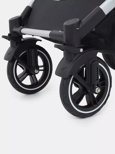 Изображение товара Детская универсальная коляска MOWbaby Jasper 3 в 1 / MB022 (Silver Grey)