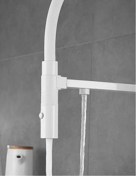 Изображение товара Смеситель Rose R958C (белый)