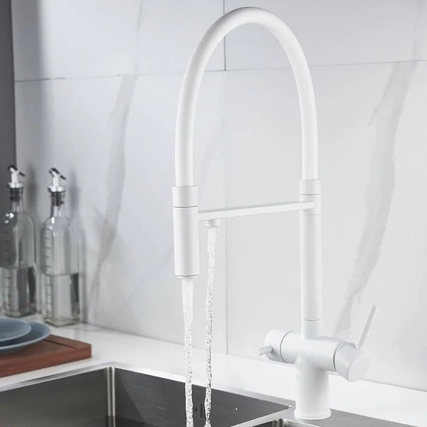 Изображение товара Смеситель Shevanik S178C (белый)