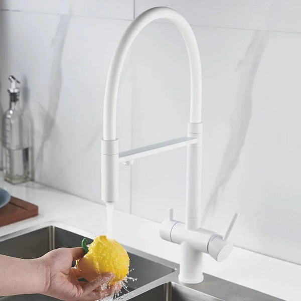 Изображение товара Смеситель Shevanik S178C (белый)