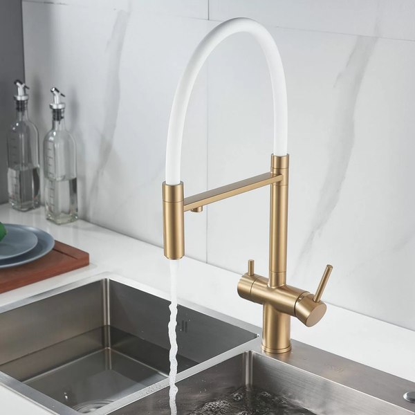 Изображение товара Смеситель Shevanik S178G (золотой сатин)