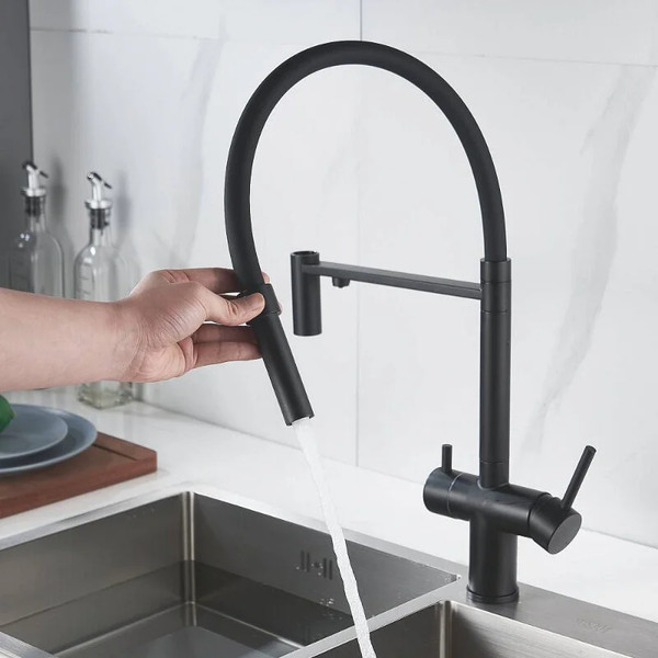 Изображение товара Смеситель Shevanik S178H (черный)