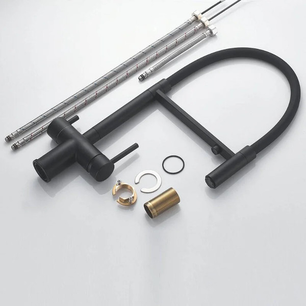 Изображение товара Смеситель Shevanik S178H (черный)