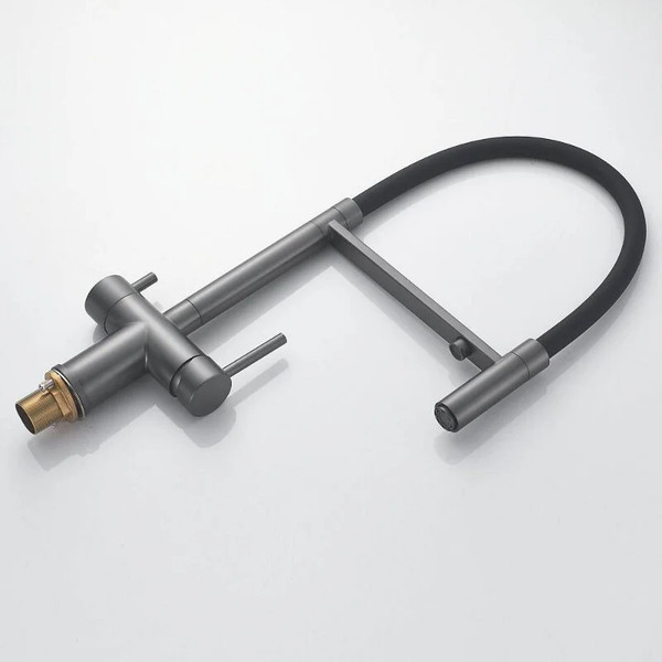 Изображение товара Смеситель Shevanik S178T (оружейная сталь)