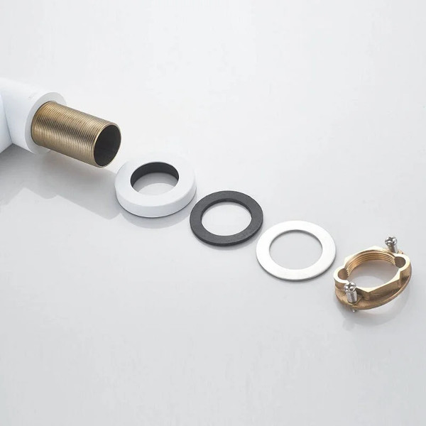 Изображение товара Смеситель Shevanik S943C-1 (белый)