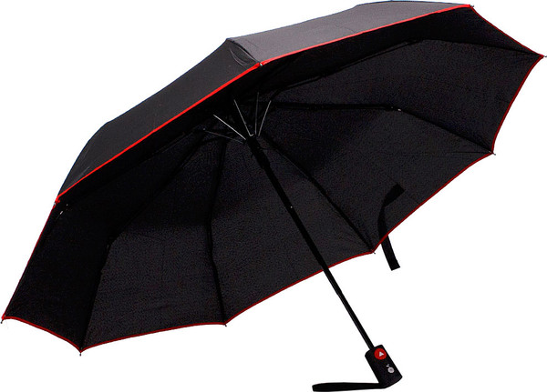 Изображение товара Зонт складной Rain Berry 734-1306.2 (черный/красный)