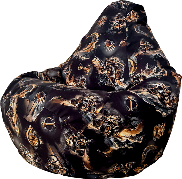 Изображение товара Бескаркасное кресло Flagman Груша Макси XXL Г2.5-339 (Monster-truck)