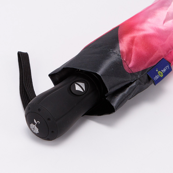 Изображение товара Зонт складной Rain Berry 734-23340.1 (черный/светло-розовый)