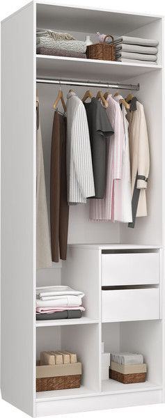 Изображение товара Шкаф Аквилон Чарли №22 2-х створчатый (белое сияние)