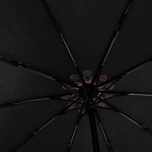 Изображение товара Зонт складной Rain Berry 734-23588.2 (черный/узор)