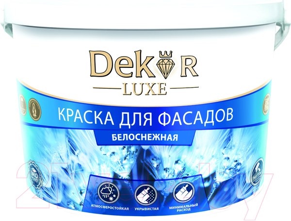 Краска Dekor Фасадная ВД-АК 111 ГОСТ (14кг)