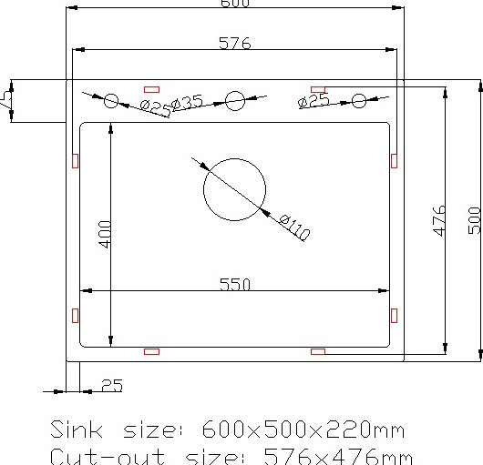 Изображение товара Мойка кухонная STELLAR S6050NB-D (3h) (нано черный)