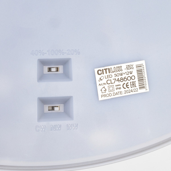 Изображение товара Потолочный светильник Citilux Norma CL748600