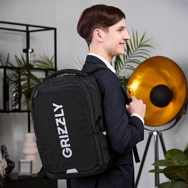 Изображение товара Рюкзак Grizzly RU-534-2 (черный/серый)