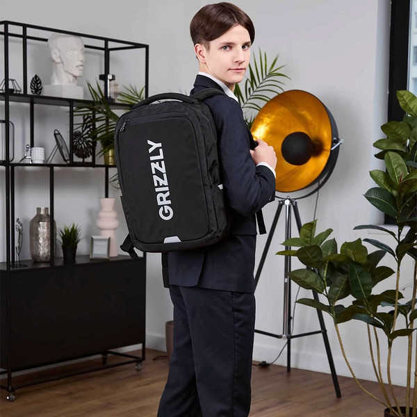 Изображение товара Рюкзак Grizzly RU-534-2 (черный/серый)