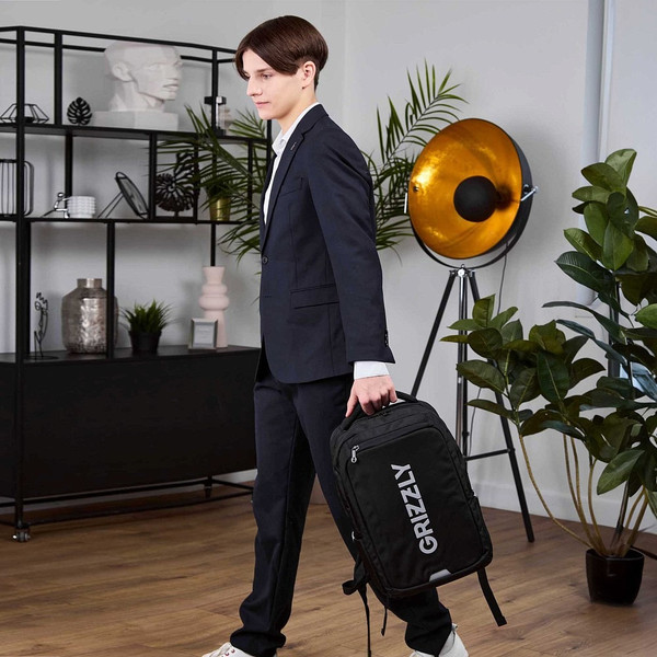 Изображение товара Рюкзак Grizzly RU-534-2 (черный/серый)