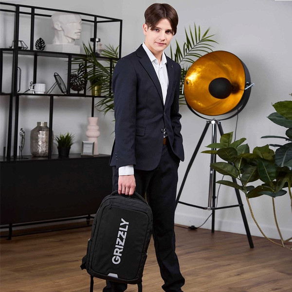 Изображение товара Рюкзак Grizzly RU-534-2 (черный/серый)