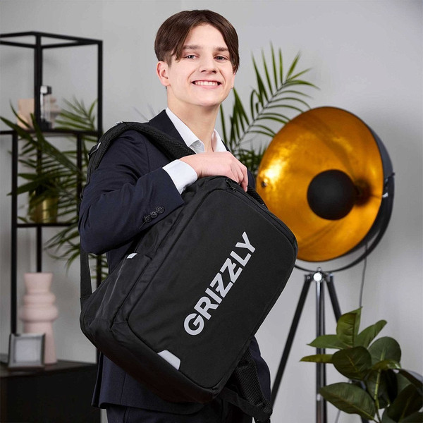 Изображение товара Рюкзак Grizzly RU-534-2 (черный/серый)