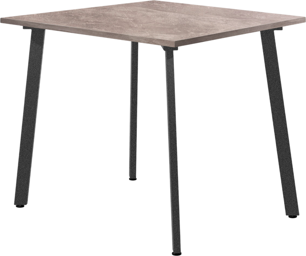 Изображение товара Обеденный стол Millwood Шанхай Л18 90х90х75 (бетон/графит)