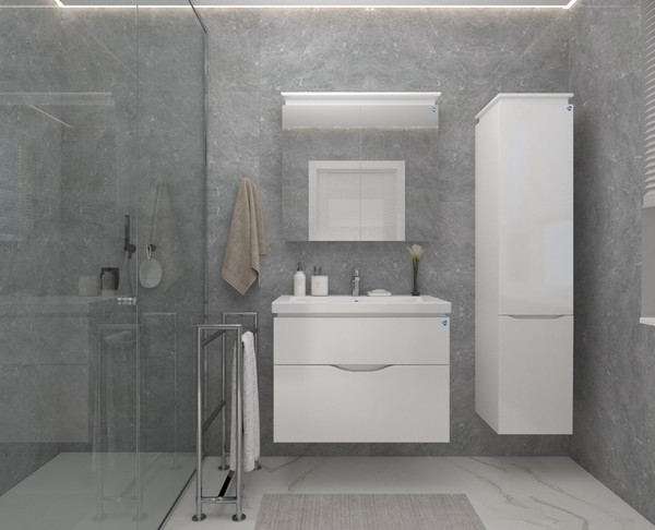 Изображение товара Шкаф-пенал для ванной АВН Nola 35 / 86.10-01