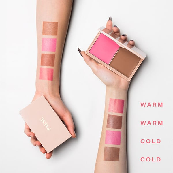 Изображение товара Палетка для скульптурирования Paese Румяна+Бронзер тон Cold (15г)