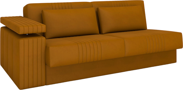 Изображение товара Диван Rivalli Паркер Левый подлокотник (Paloma mustard)