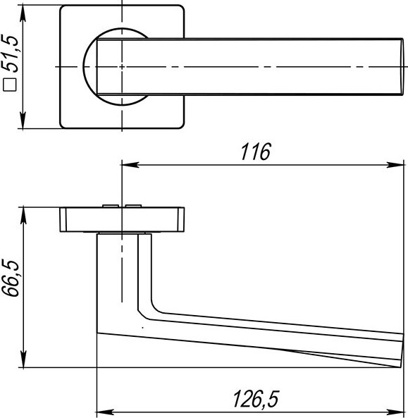 Изображение товара Ручка дверная Ajax furniture Ergo K.JK51 SN/CP-3 (матовый никель/хром)