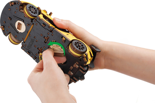 Изображение товара Автомобиль игрушечный EWA Гоночный автомобиль (желтый)