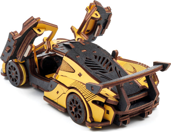 Изображение товара Автомобиль игрушечный EWA Гоночный автомобиль (желтый)