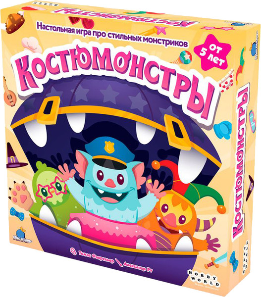 Изображение товара Настольная игра Мир Хобби Костюмонстры / 915985