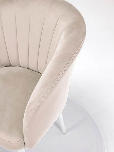 Изображение товара Стул Памир Версаль F06 (светло-бежевый/белая опора)