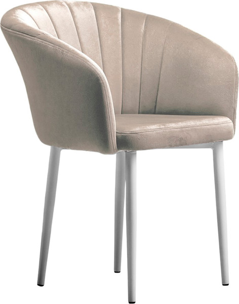 Изображение товара Стул Памир Версаль F06 (светло-бежевый/белая опора)