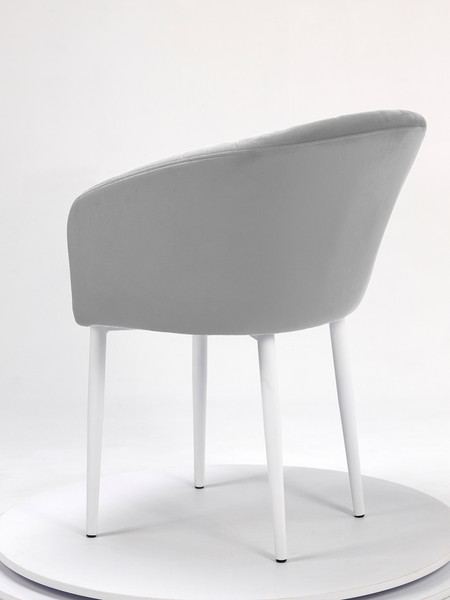 Изображение товара Стул Памир Версаль F80 (серый минт/белая опора)