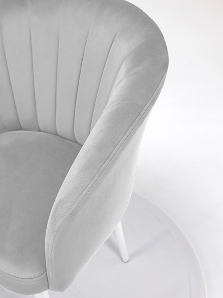 Изображение товара Стул Памир Версаль F80 (серый минт/белая опора)