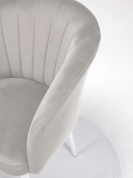 Изображение товара Стул Памир Версаль F81 (светло-серый/белая опора)