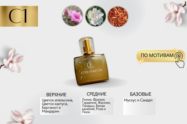 Изображение товара Духи Etib Parfum C1 (100мл)