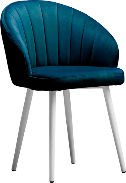 Изображение товара Стул Памир Зефир F77 (синий/белая опора)