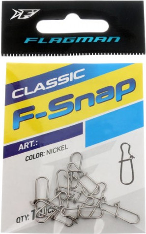 Изображение товара Застежка рыболовная Flagman Fishing F-Snap / FMFS-2
