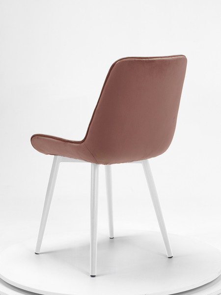 Изображение товара Стул Памир Румба F62 (розовый/белая опора)